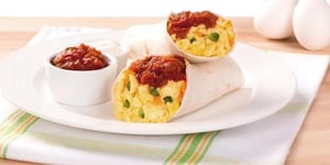 Photo de la Recette: Burrito Matin