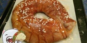 Photo de la Recette: Cacavelli (gâteau de Pâques corse)