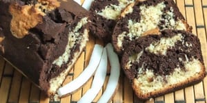 Photo de la Recette: Cake au Chocolat et à la Noix de Coco