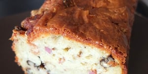 Photo de la Recette: Cake Bacon, Noix & Roquefort