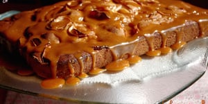Photo de la Recette: Cake Pommes, Cannelle et Caramel au Beurre Salé