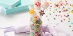 Cake Pops en Fleurs aux Bonbons Jelly Belly
