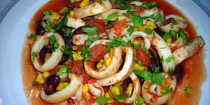 Photo de la Recette: Calamars à la Mexicaine