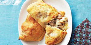 Photo de la Recette: Calzones aux Champignons