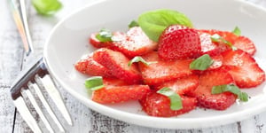 Photo de la Recette: Carpaccio de Fraises