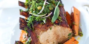 Carré de Porc Sauce Chimichurri