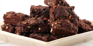 Photo de la Recette: Carrés au Chocolat Moelleux