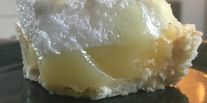 Photo de la Recette: Carrés au Citron et Meringue