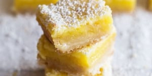 Photo de la Recette: Carrés au Citron