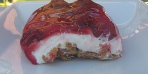 Carrés au Fromage et Cerise de Lucie