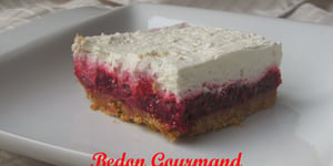 Photo de la Recette: Carrés aux Framboises