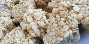 Carrés aux Rice Krispies au Sucre à la Crème