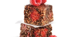 Photo de la Recette: CARRÉS CHOCO-FRAMBOISE À L'ÉRABLE