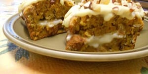 Photo de la Recette: CARROT CAKE SAVOUREUX