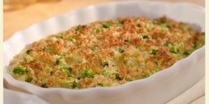 Photo de la Recette: Casserole de Brocoli au Cheddar
