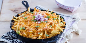 Photo de la Recette: Casserole de Chili au Fromage Frit à la Poêle