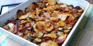 Photo de la Recette: Casserole de Patates Grecques