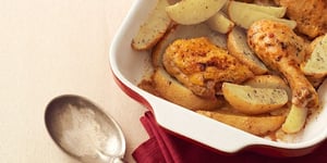 Casserole de Poulet et de Pommes de Terre au Four