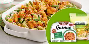 Photo de la Recette: CASSEROLE DE POULET ET RIZ À LA MEXICAINE