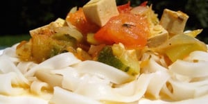 Photo de la Recette: CASSEROLE DE TOFU AUX HERBES