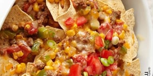 Photo de la Recette: Casserole Nachos au Fromage au Four