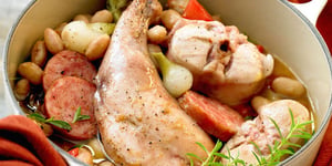 Photo de la Recette: Cassoulet de Lapin