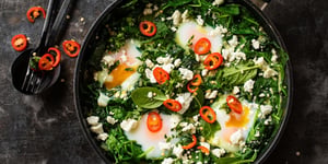 Photo de la Recette: Chakchouka aux Épinards