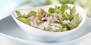 Photo de la Recette: CHAMPIGNONS À LA CRÈME