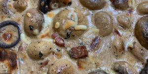 Champignons à l'ail Crémeux et Bacon dans une Sauce au Fromage Parmesan Alléchante
