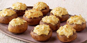 Champignons Farcis aux Artichauts