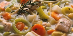 Photo de la Recette: CHAUDRÉE DE DINDE ET DE POIREAUX