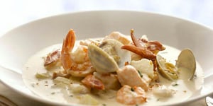 Photo de la Recette: Chaudrée de Fruits de Mer du Fairmont