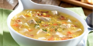 Photo de la Recette: CHAUDRÉE DE POULET ET DE MAÏS