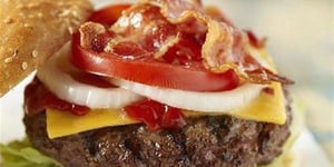 Photo de la Recette: Cheeseburgers au Bacon