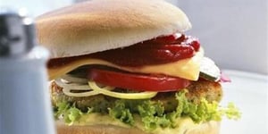 Photo de la Recette: Cheeseburgers Végétariens
