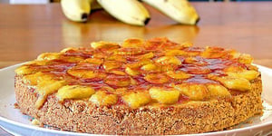 Photo de la Recette: Cheesecake à la Banane Caramélisée