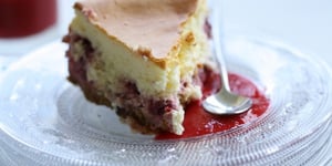 Photo de la Recette: Cheesecake Mousseux aux Framboises