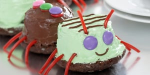 Photo de la Recette: CHENILLE OU MILLE-PATTES EN SUCRE