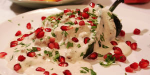 Photo de la Recette: Chiles en Nogada