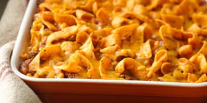 Chili au Boeuf et au Fromage Cuit au Four