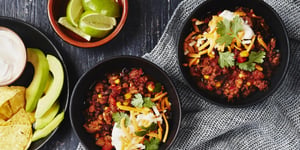 Chili au Poulet à la Mijoteuse