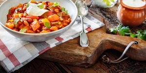 Photo de la Recette: CHILI RUSTIQUE AUX LÉGUMES