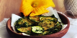 Photo de la Recette: Chips de Courgette au Déshydrateur