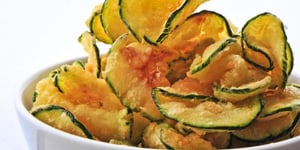 CHIPS DE COURGETTES
