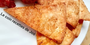 Photo de la Recette: CHIPS DE PITA