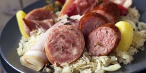 Photo de la Recette: Chou à la Saucisse de Morteau