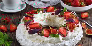 Photo de la Recette: Christmas Pavlova Australien (Noël)