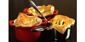 Photo de la Recette: Cipaille de Gibier à ma Façon et Légumes Racines