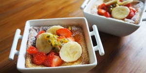Clafoutis à la Rhubarbe de Christophe Felder