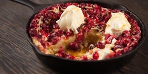 Photo de la Recette: Clafoutis à L’érable et aux Canneberges